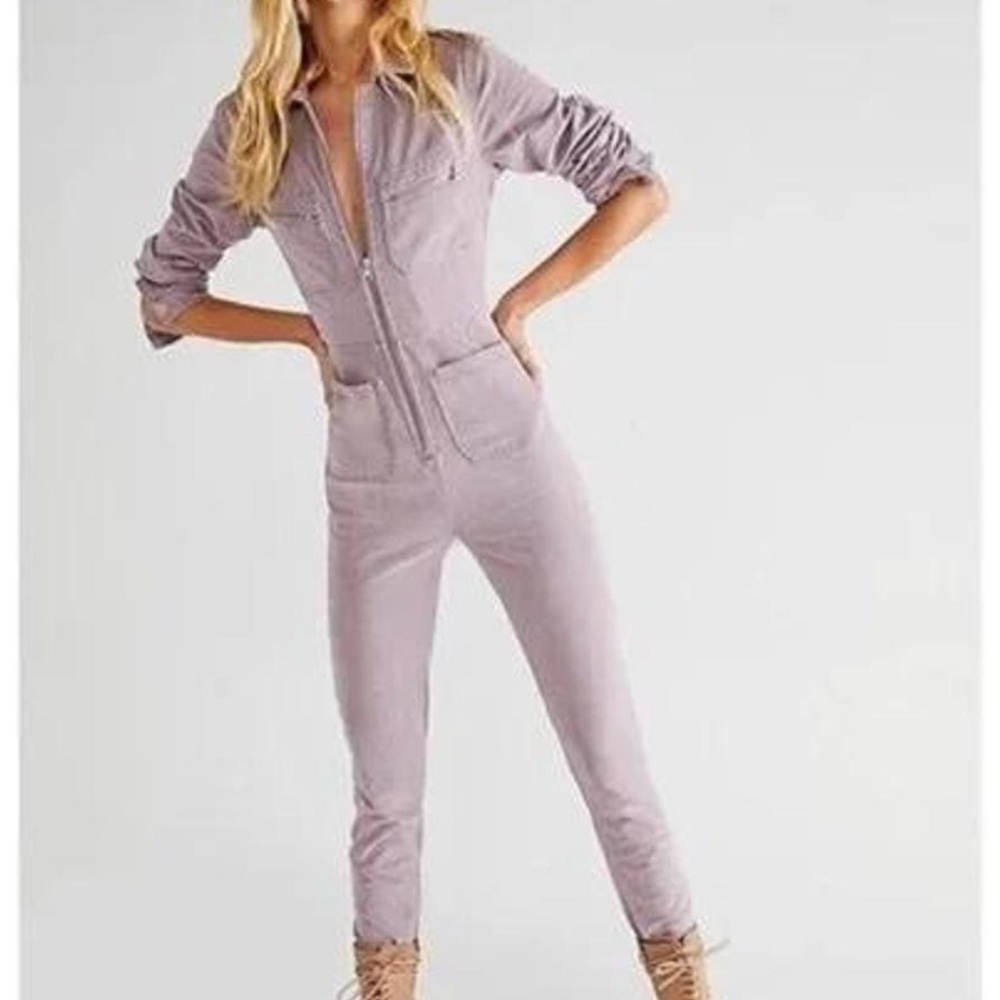 Free People Lennox Corduroy Jumpsuit